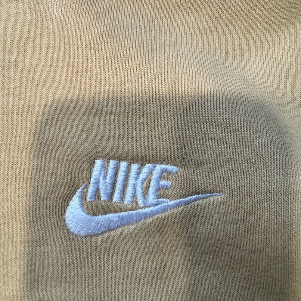 Nike Light Yellow Men's Hoodie - Picture 2 of 5